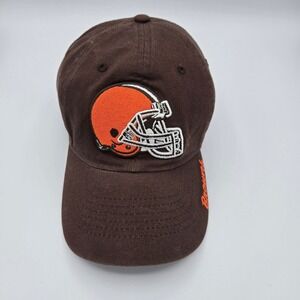 Cleveland Browns NFL Football Hat Cap Brown Embroidered Logo